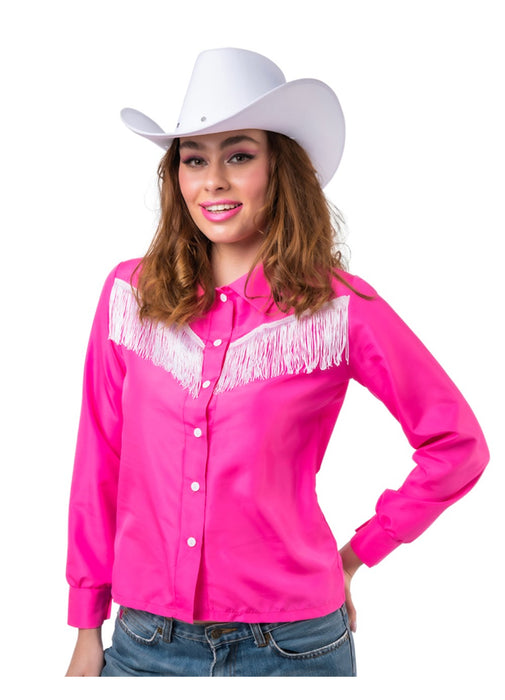 Pink Cowgirl Shirt Adult