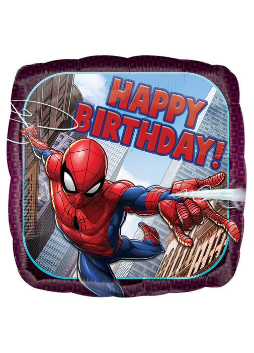 Spiderman Birthday Foil Balloon