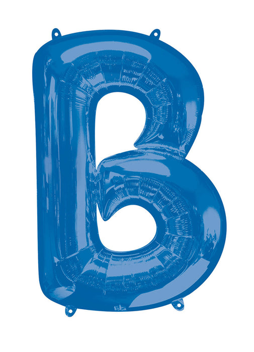 Letter B Blue Supershape Balloon