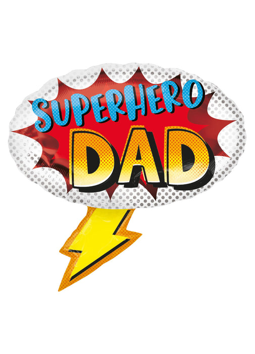 Superhero Dad SuperShape Balloon