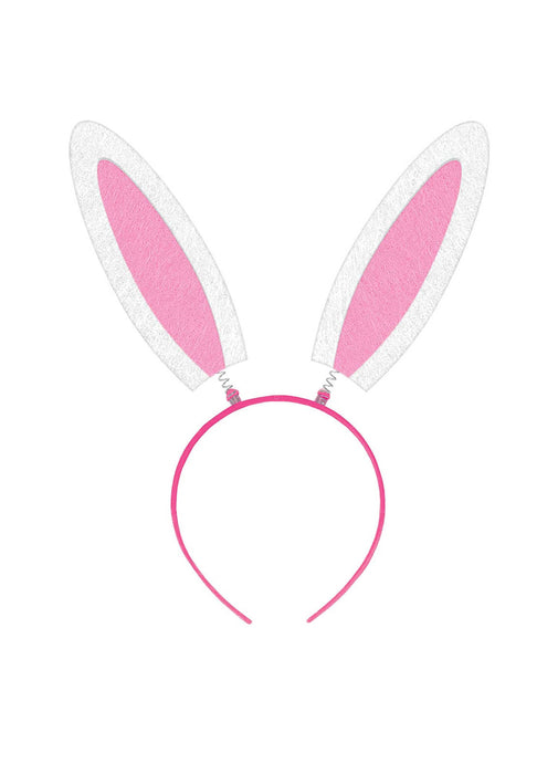 Pink Bunny Ear Bopper
