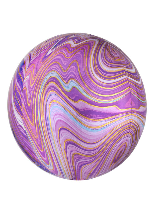 Purple Marblez Balloon