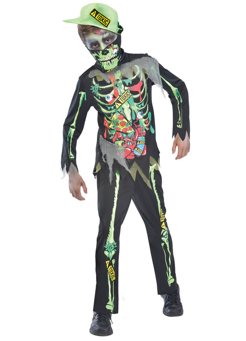 Toxic Zombie Costume Child