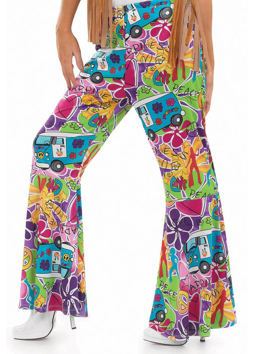 Hippie Patterned Flares