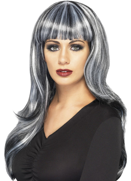 Black & Grey Sinister Siren Wig