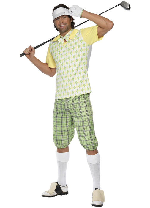 Golf Fancy Dress Male Costume Adult