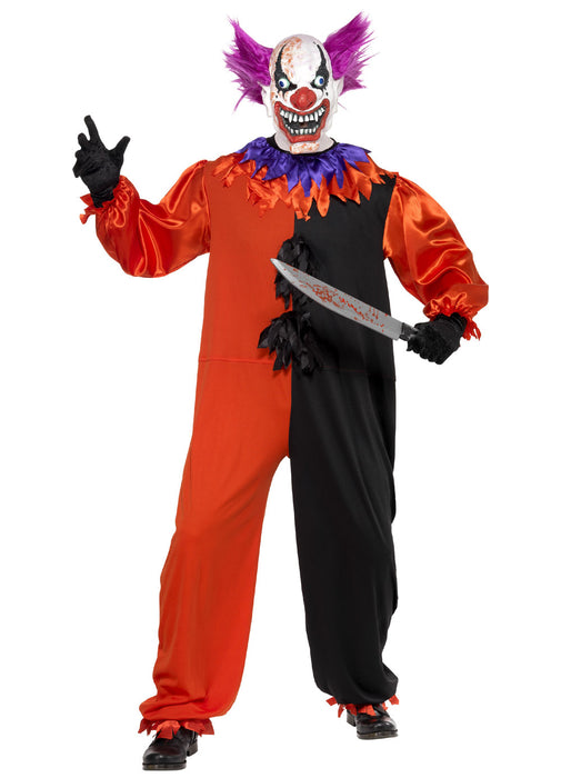 Bo Bo The Clown Male Costume Adult