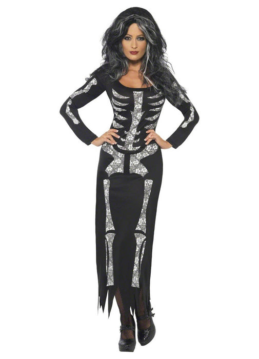 Skeleton Costume Dress Adult