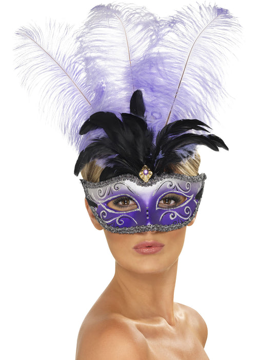 Venetian Colombina Purple Eyemask