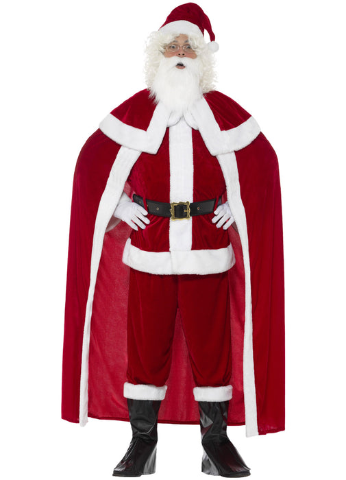 Deluxe Santa Claus Costume Adult