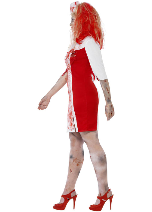 Curves Zombie Nurse Costume Adult