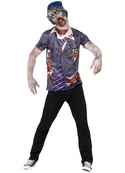 Zombie School Boy T-Shirt Adult