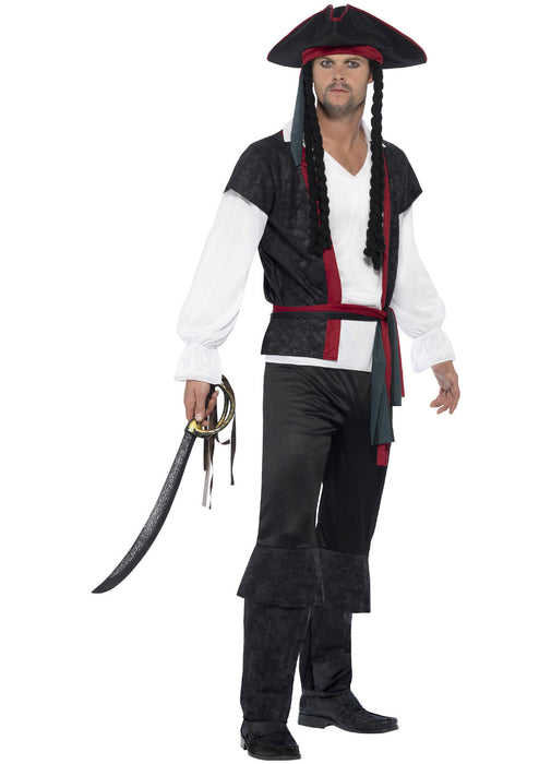 Aye Aye Pirate Captain Costume Adult