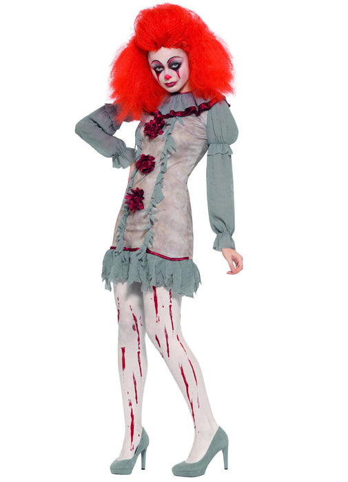 Vintage Clown Lady Costume Adult