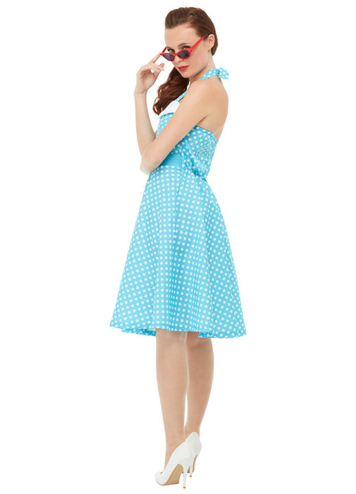 50's Blue Pin Up Costume Adult
