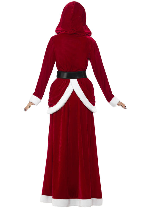 Deluxe Hooded Ms Claus Adult