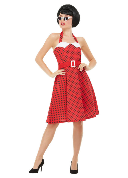 50's Red Pin Up Costume Adult