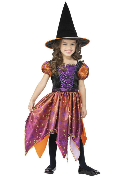 Moon & Stars Witch Costume Child