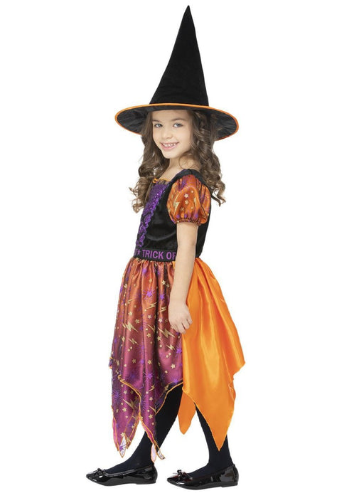 Moon & Stars Witch Costume Child