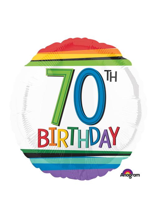 70th Birthday Balloons