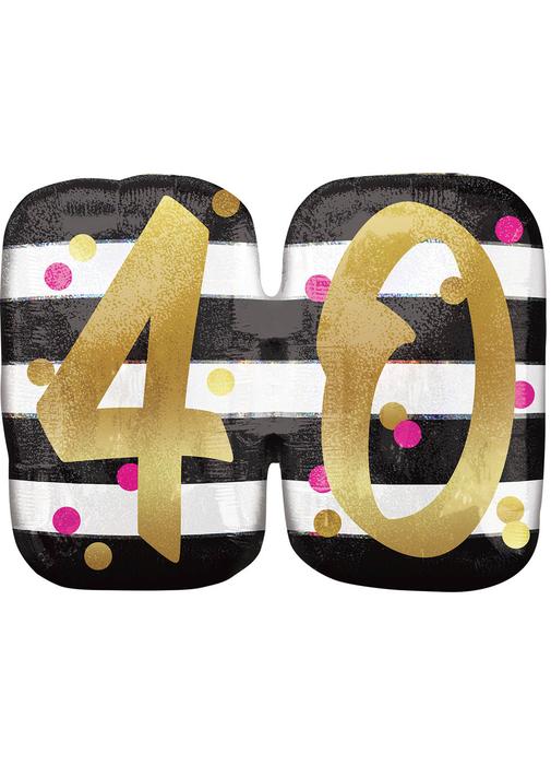 40th Birthday Balloons