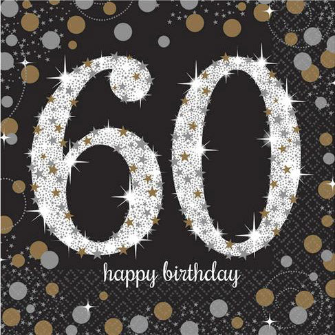 Gold Celebration 60th Birthday