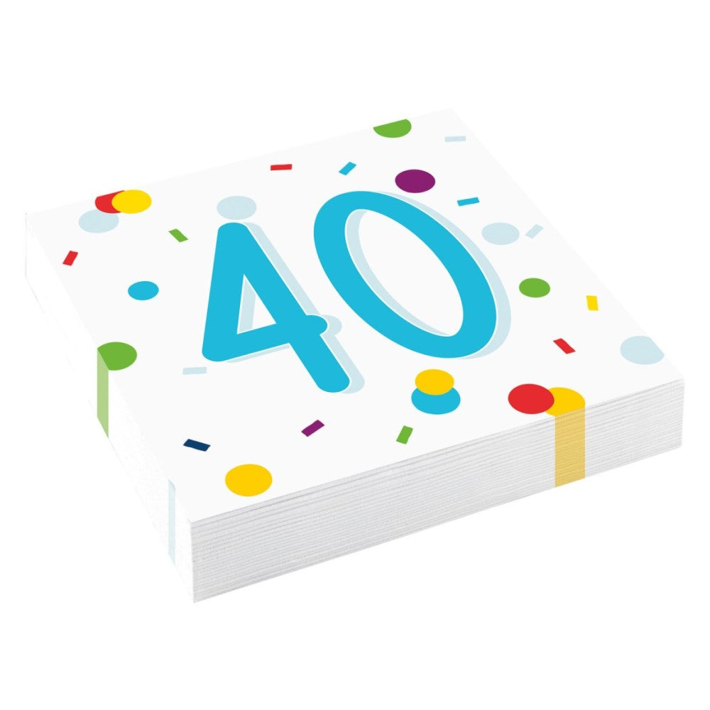 Confetti 40th Birthday