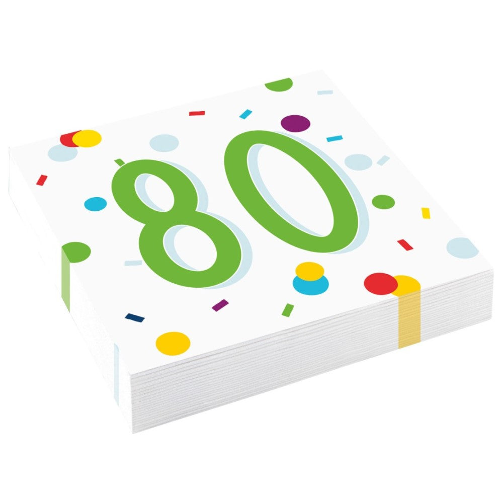 Confetti 80th Birthday