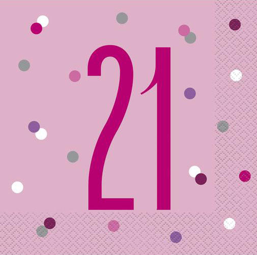 Pink Glitz 21st Birthday