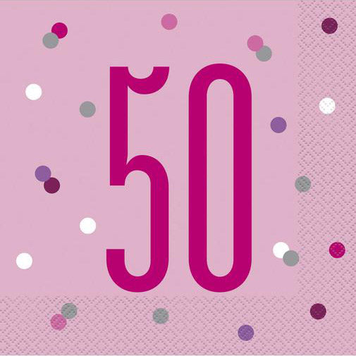Pink Glitz 50th Birthday