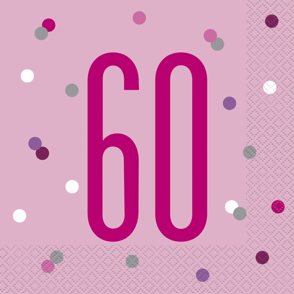 Pink Glitz 60th Birthday