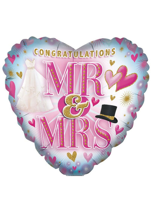 Mr & Mrs Foil Balloon