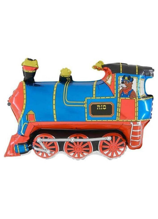 Blue Train Large Balloon