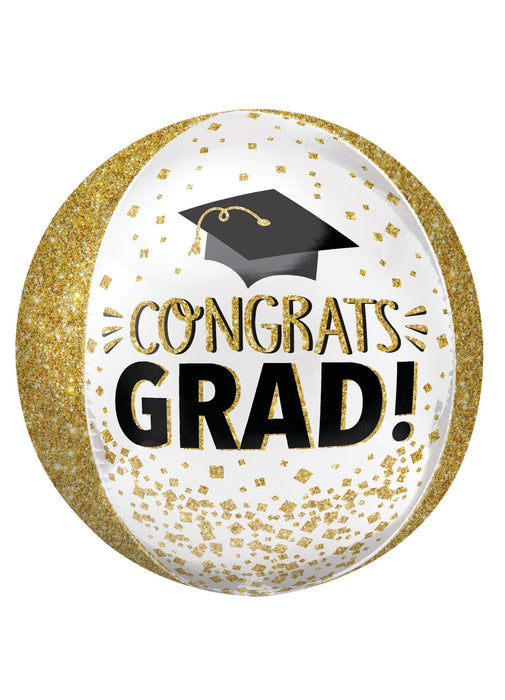 Congrats Grad Orbz Balloon