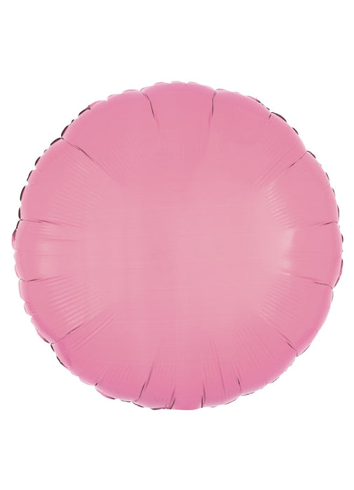 Metallic Pink Round Foil Balloon
