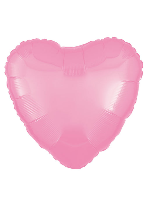Metallic Pink Heart Foil Balloon