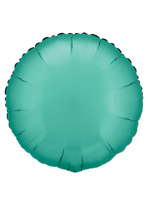 Silk Lustre Jade Green Round Balloon