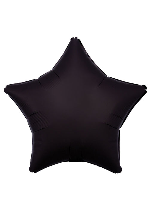 Silk Lustre Black Star Balloon