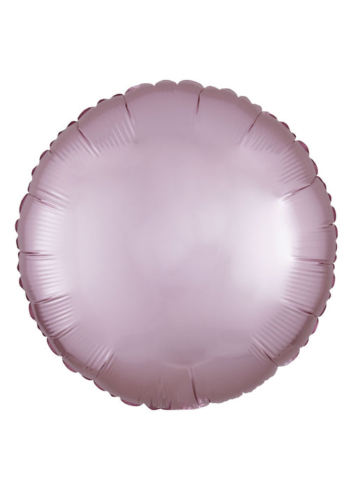 Silk Lustre Pastel Pink Circle Balloon