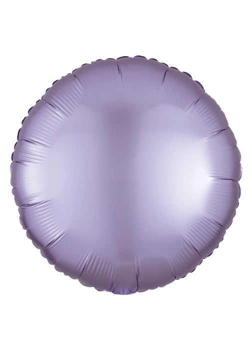 Silk Lustre Pastel Lilac Round Balloon
