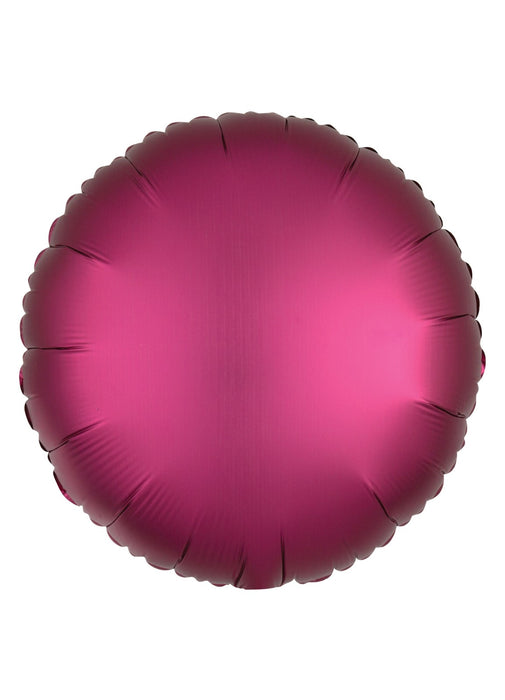 Silk Lustre Pomegranate Round Balloon