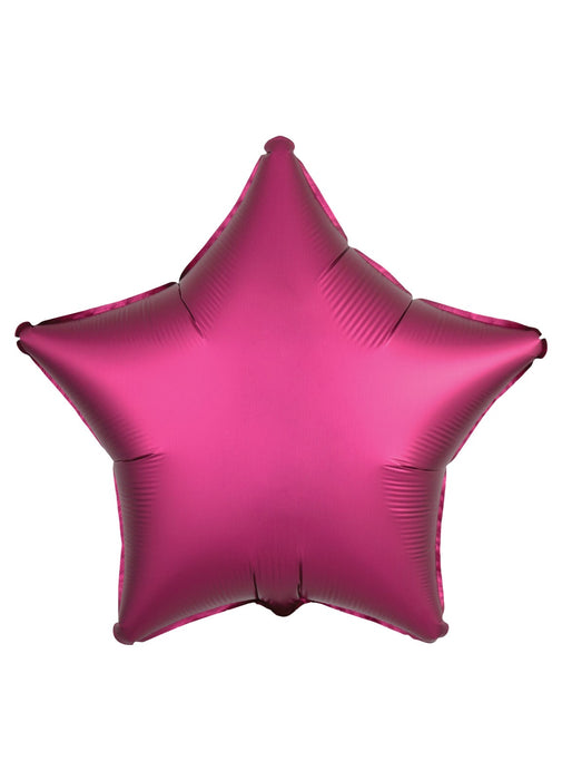 Silk Lustre Pomegranate Star Balloon
