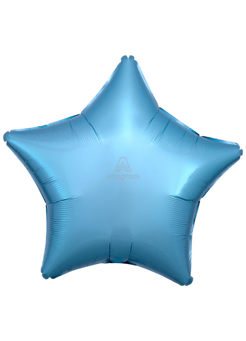 Metallic Pastel Blue Star Foil Balloon