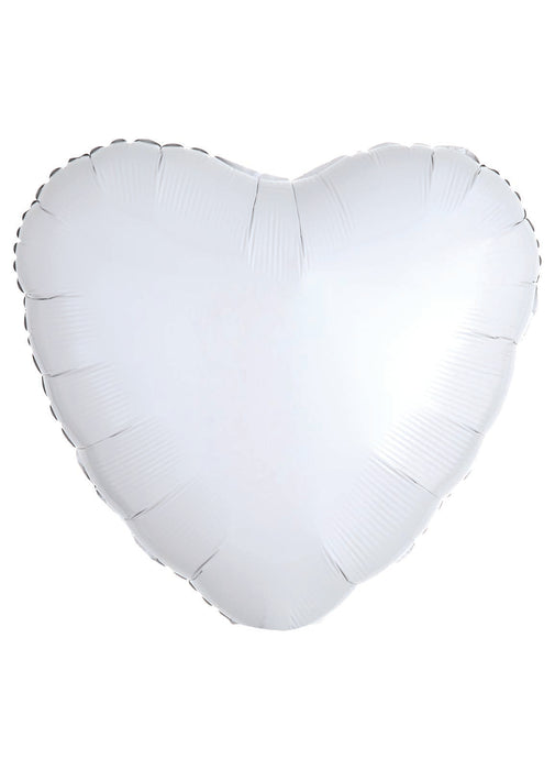 White Heart Balloon