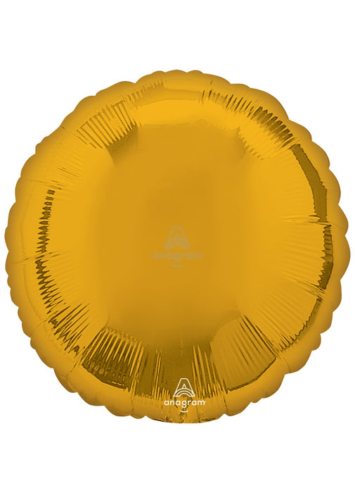 Metallic Gold Round Foil Balloon