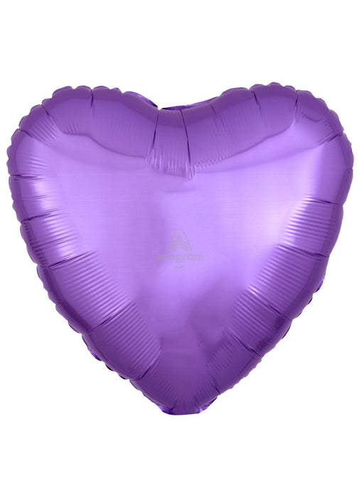 Lavender Heart Foil Balloon