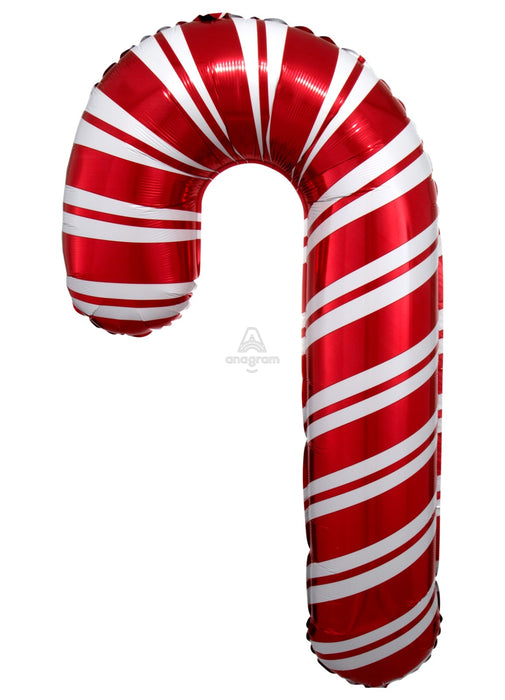 Red Candy Cane Large Balloon