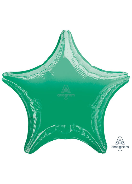 Metallic Green Star Foil Balloon
