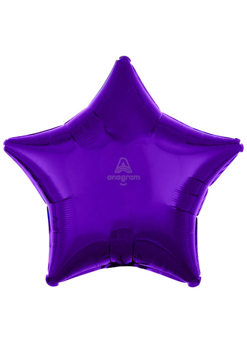 Purple Star Foil Balloon