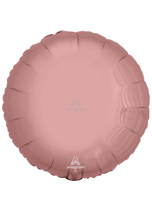 Metallic Rose Gold Round Foil Balloon